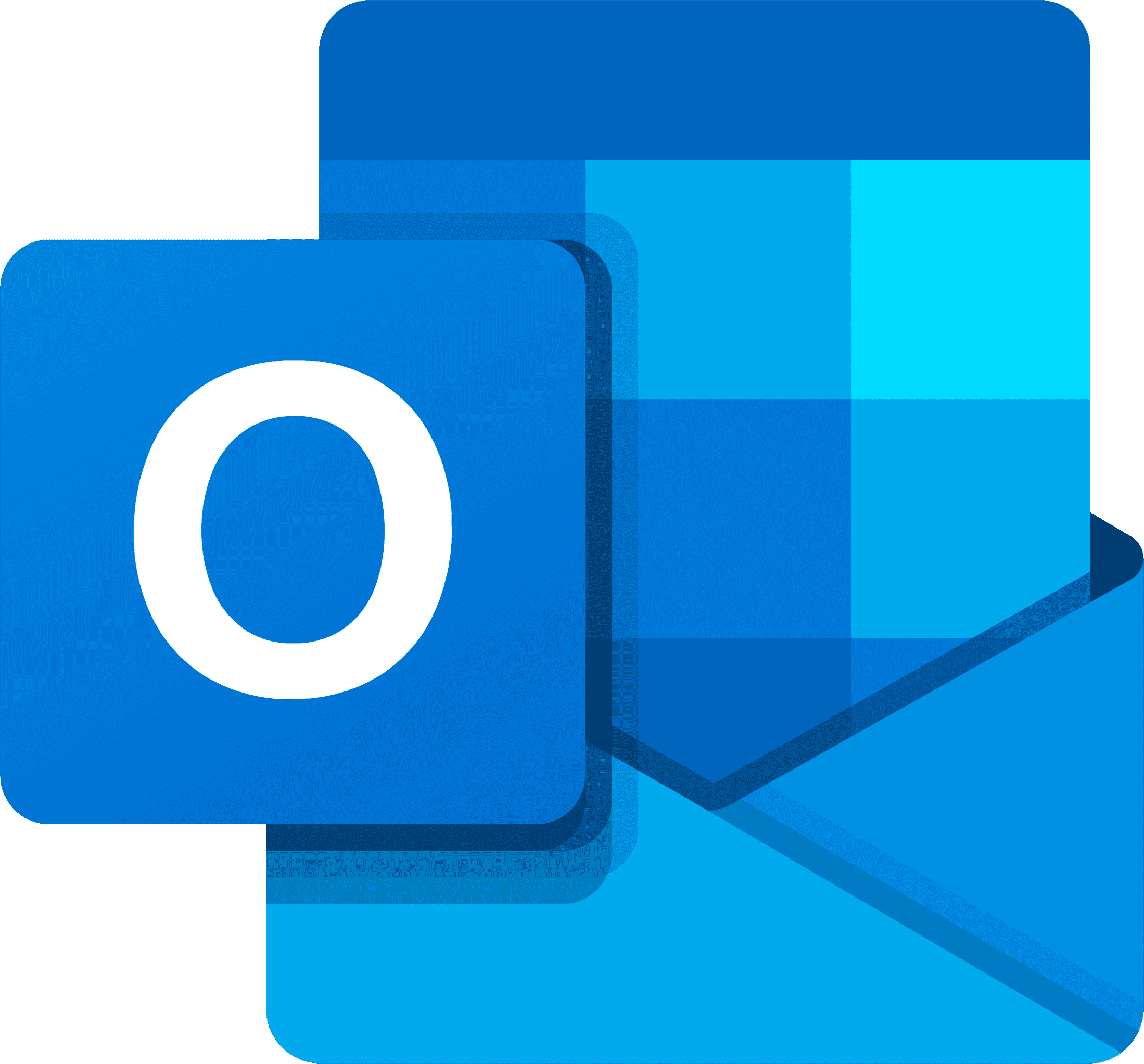 Logo van Microsoft Outlook — integreert met Booqly